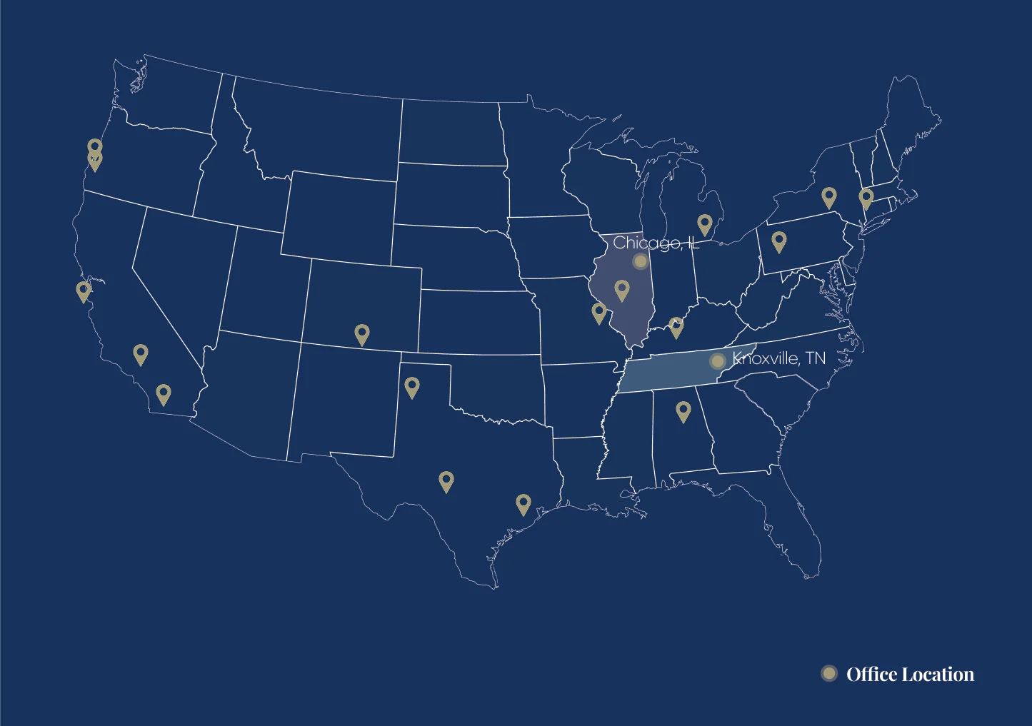 US map